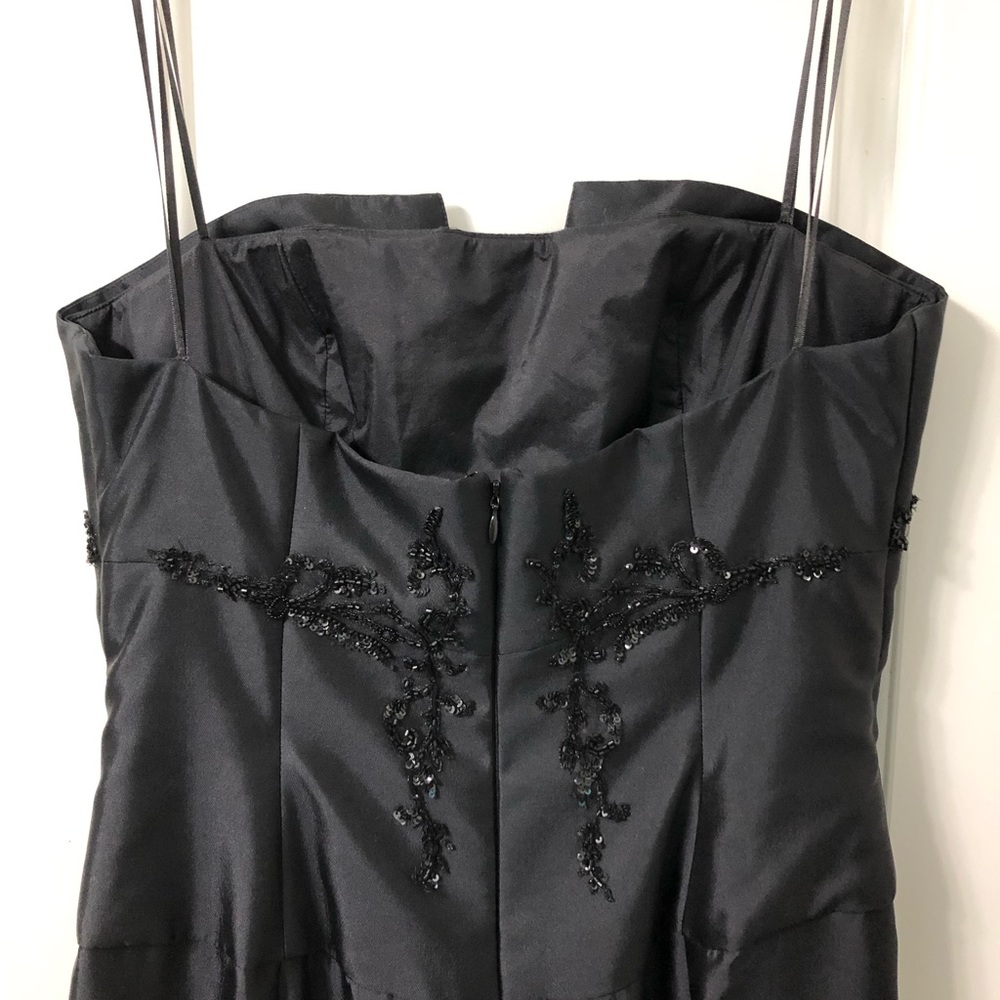 LIANCARLO Couture Black Strapless Gown - Picture 5 of 8